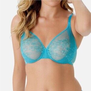 Gossard Lingerie Glossies Molded Lace Bra Sz 40G